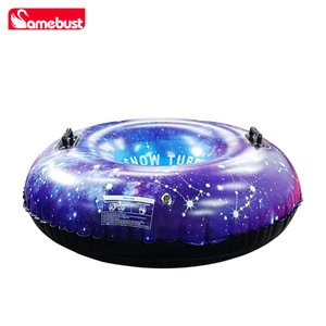Tubo de nieve inflable Samebust de 157 cm con diseño de cielo estrellado, PVC grueso, trineo de invierno para exteriores para adultos - Product Image 4