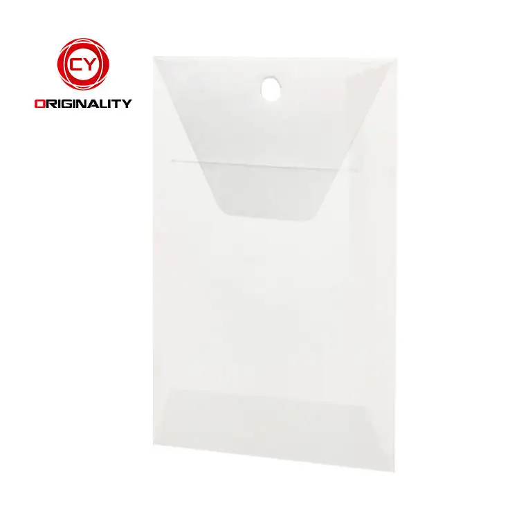 Ecofriendly 명확한 백색 의복 부대 의류를 위한 황산 Glassine 반투명 봉투