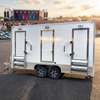 Toilettes mobiles temporaires pour événements, fêtes, expositions, team building, toilettes prêtes à l'emploi