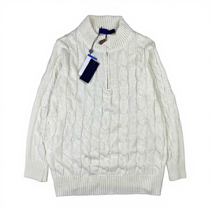 Felpa con Cappuccio RL1/4 di Alta Qualità con Zip a un Quarto e Logo del Marchio Ricamato per <span class=keywords><strong>Uomo</strong></span> e Donna - Product Image 1