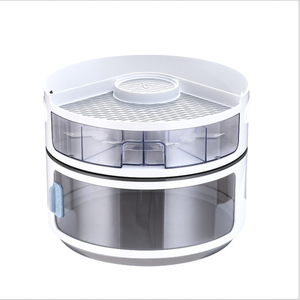 Estante de almacenamiento multifuncional para cocina, caja de condimentos de 360 grados, respetuoso con el medio ambiente, giratorio, para encimera - Product Image 6