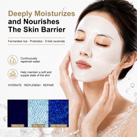 Masque en hydrogel bio hydratant en profondeur et réparateur de barrière antioxydante avec niacinamide pour peaux sèches – Vente en gros usine