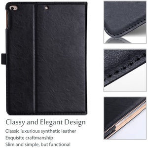 Support en cuir Folio housse pour <span class=keywords><strong>iPad</strong></span> 9.7 pouces 2018 <span class=keywords><strong>iPad</strong></span> 6th <span class=keywords><strong>génération</strong></span>/2017 <span class=keywords><strong>iPad</strong></span> 5th <span class=keywords><strong>génération</strong></span> étui - Product Image 6