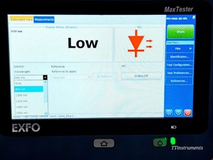 MAX-730C-SM8 EXFO SM maxtester iolm 1310/1550 & 1650 Live กับ PM + VfL มือสอง - Product Image 3