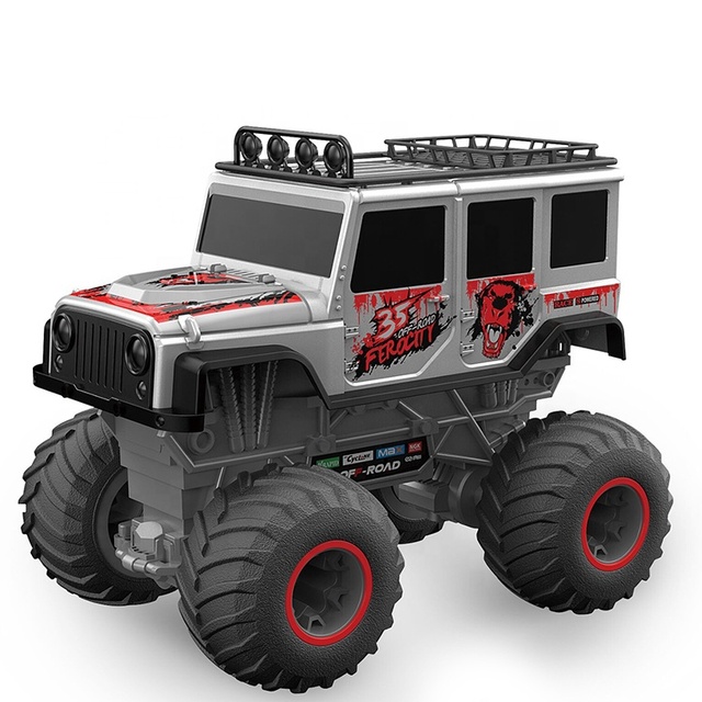 Wholesale 1/16 Scale High Speed8km/h Monster 4x4 Remote Stunt Car Radio Control Toy