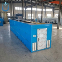 Station de pompage préfabriquée intégrée en PRV pour l'élévation des eaux usées, système de réservoir de pompage d'eau pour drainage municipal CE ISO