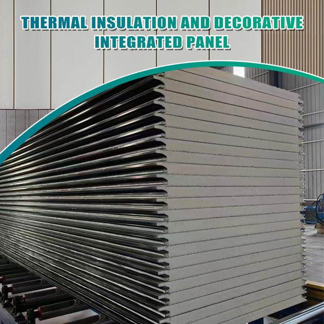 50mm 75mm 100mm Rock Wool Sandwich Panel Metal Wall Eco-Friendly Easy Install Waterproof Fire-resistant Modern Design