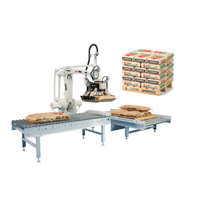 Robotic Palletizer Machine 15kg 50kg Capacity Electric Automatic High ...