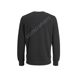Sweat-shirt à capuche sur mesure pour hommes col rond manches longues sweat-shirt respirant fabricant de vêtements pour hommes coton/polaire - Product Image 6