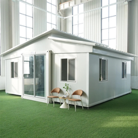 Casa Prefabbricata Modulare Moderna e Semplice con Terrazza, Villa Impermeabile per Soggiorni in Vacanza