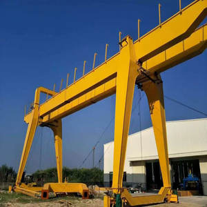 رافعة جسرية مزدوجة العارضة من النوع A عالية الجودة بسعة 5 طن و10 طن و20 طن و32 طن و50 طن مع تحكم عن بعد وعربة متحركة للرفع بارتفاع 12 متر - Product Image 3