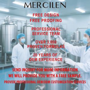 OEM/ODM MERCILEN Mascarilla facial y corporal Gran oferta Camelia Water Light Aceite esencial antiarrugas calmante con película suave - Product Image 2