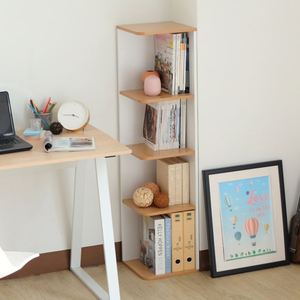 <b>Kitchen</b> 4-Tier Wooden Corner <b>Rack</b> - Storage Shelf for Spices, Cookware, Appliances - Space-Saving, Wholesale - Product Image 3