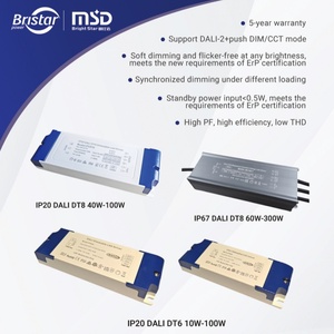 Dali-2 tương thích 100W lập trình dẫn lái xe 24V/48V DC nhựa trường hợp cho <span class=keywords><strong>LED</strong></span> dải kiến trúc khách sạn chiếu sáng AC-DC - Product Image 5