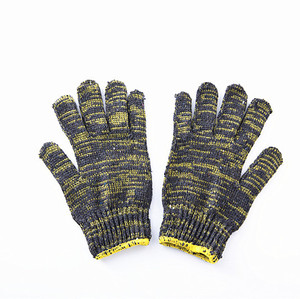 مكافحة القذرة عدم الانزلاق الحماية الشخصية سميكة قفازات سلامة اليد سلسلة متماسكة العمل للعمل ألوان مختلطة - Product Image 1