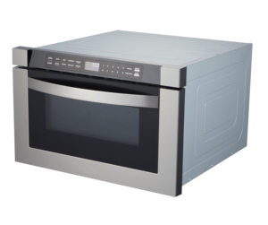 Micro-ondes encastrable SMAD 1,2 pieds cubes en acier inoxydable avec poignée en aluminium et tiroir, modèle DMB100-34TMM(DW1) - Product Image 3