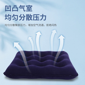 Cojín inflable antiescaras, cojín cuadrado transpirable para asiento, para trabajadores de oficina, usuarios de sillas de ruedas, cuidado postoperatorio - Product Image 3