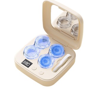 Dispositivo di Pulizia Automatica per Lenti a Contatto, Custodia Cosmetica per Occhiali, Macchina Elettrica a Ultrasuoni per Pulizia Lenti <span class=keywords><strong>OK</strong></span> - Product Image 1