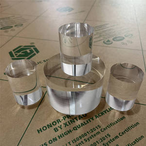 Cylindres et tiges en acrylique coulé transparent, diamètres 100 mm-150 mm, matériau PMMA, application pour l'alimentation en eau - Product Image 4