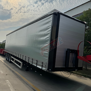 Semirimorchio a Tenda Laterale ad Alta Resistenza per Scarico Efficiente di Forniture per Supermercati - Product Image 4