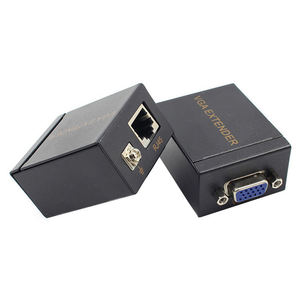 Extenseur de signal VGA vers <span class=keywords><strong>RJ45</strong></span> 60M, <span class=keywords><strong>amplificateur</strong></span>, convertisseur, câble <span class=keywords><strong>Ethernet</strong></span> CAT-5E/6, émetteur et récepteur pour moniteur - Product Image 3