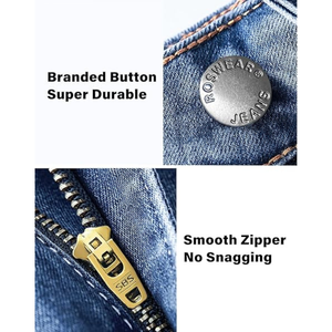 Women's Casual Denim Shorts | <b>Elastic</b> <b>Waist</b> Drawstring <b>Jean</b> Shorts <b>with</b> Pockets and Frayed Hem for Summer Wear - Product Image 5