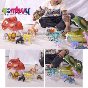 Set de Juguetes de Dinosaurios de PVC con Cabeza de Almacenamiento para Niños - Product Image 6