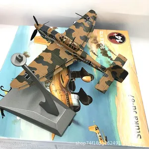 Modèle d'avion de bombardier à basse altitude JU-87 Stuka de la Seconde Guerre mondiale - Product Image 4