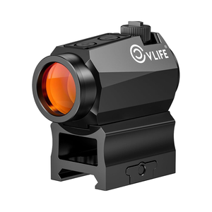 Ống ngắm laser điểm đỏ chuyên nghiệp CVLIFE JACKALHOWL, hợp kim nhôm, cấu hình kép 1X20, tự động bật khi rung, chống nước IPx7 - Product Image 1