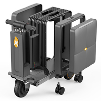 Valise intelligente MGB, coque rigide en PC, détachable, bagage cabine, valise à roulettes, serrure TSA, 20 pouces, unisexe, couleur personnalisable