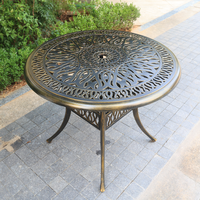 Meubles de jardin urbains pour parcs, table de pique-nique, chaises empilables d'extérieur, ensemble table et chaises d'extérieur