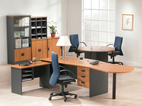 Promotion Prix Mobilier De Bureau En Bois Laminé L Forme Directeur Ordinateur Table De Travail Bureau De Bureau