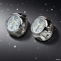 Jam Tangan Cincin Bulat Populer Laris Manis Desain Sederhana Unik Uniseks Minimalis Jam Tangan Cincin Trendi Serbaguna Kreatif