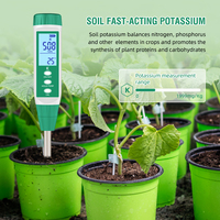 3pcs Alat Ukur Tanah NPK Presisi Tinggi, Detektor Nitrogen (N) Fosfor (P) Kalium (K) Cepat, Kit Uji Tanah