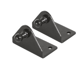 Support de montage à <span class=keywords><strong>angle</strong></span> en L en métal <span class=keywords><strong>noir</strong></span> personnalisé en acier inoxydable pour estampage de supports de jambe de force de levage à ressort à gaz - Product Image 1