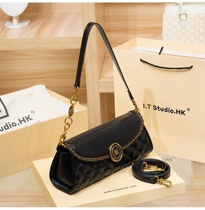 Sac à main de soirée en cuir véritable haut de gamme à bandoulière unique, grande capacité, design durable et portable pour <span class=keywords><strong>le</strong></span> cinéma et <span class=keywords><strong>le</strong></span> <span class=keywords><strong>dîner</strong></span> - Product Image 5