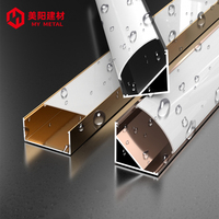 SS/bandes d'éclairage en aluminium/led lampe carrelage garniture profil mince bande Spot lumière profil escalier décoratif linéaire encastré LED