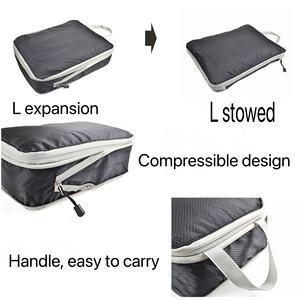 Cubos Compresibles <span class=keywords><strong>de</strong></span> Nailon para Empacar con Logo Personalizado y en Stock - Bolsas Organizadoras <span class=keywords><strong>de</strong></span> Viaje con Cierre para Almacenamiento <span class=keywords><strong>de</strong></span> Equipaje - Product Image 6