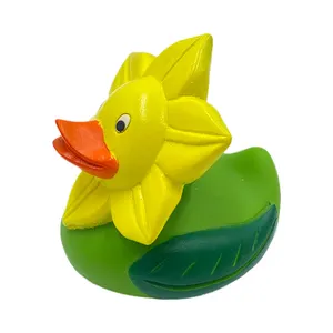 Squeaky Toy 2022 New Eco-friendly Vinyl Duck Toys Interactive Squeaky Pet Toy Animal Pet Toys