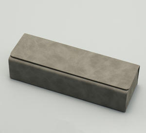 Eyeglass <strong>Case</strong> Storage Vintage Sunglasses <strong>Case</strong> 2025 Custom Packaging Box Square Sunglasses Leather <strong>Case</strong> - Product Image 2