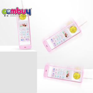 Infantile del bambino del gioco mobile di illuminazione musicali di plastica del telefono delle cellule dei capretti giocattolo - Product Image 5