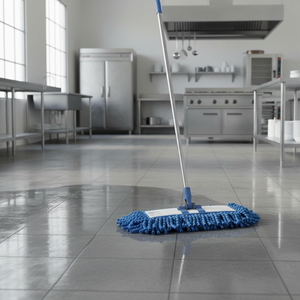 MICROFIBRE STRIPES <b>KENTUCKY</b> WET <b>MOP</b> 250 Grs. BLUE (carton 24 Pcs) HIGH QUALITY AND LONGLASTING - Product Image 3