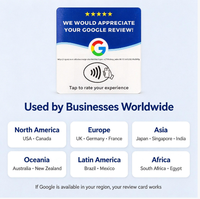 Carte NFC personnalisée pour les avis Google, carte à tapoter avec code QR pour restaurant, hôtel, bar, entreprise locale