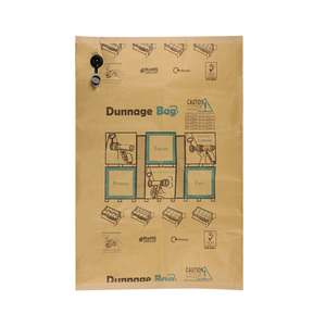 Kraft Paper Dunnage <b>Bags</b> Fast Inflate Valve Recyclable Container Air Dunnage <b>Bag</b> for <b>Cargo</b> Shipping Protection - Product Image 1