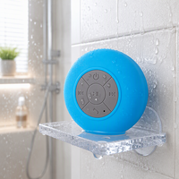 Mini haut-parleur stéréo portable sans fil pas cher pour voiture, salle de bain, bureau, plage, IPX4, BT, douche, haut-parleur portable étanche