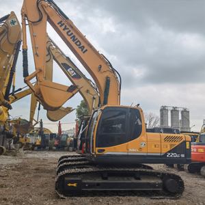 Excavadora sobre orugas modelo Hyundai 22 Ton 2020 original de alta calidad con bomba de motor y motor, 2017 - Product Image 2