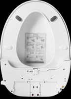 Siège de toilette intelligent multifonction chauffant à eau chaude, certifié CE, personnalisable, avec fonction de nettoyage, fermeture douce, séchage à chaud, pour usage domestique et hôtelier