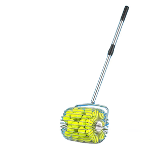 Ramasseur de balles de tennis et de pickleball portable et léger en acier inoxydable, avec rouleau réglable, équipement de ramassage de balles Acedrive - Product Image 1