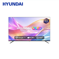 Téléviseur intelligent HYUNDAI 50 pouces 4K QLED 60Hz Android 14 Dolby Vision sans cadre TV numérique DVB-T2 S2