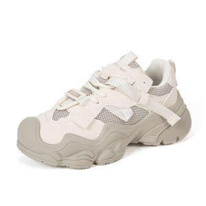 2026 New Fashion Breathable Padded Sole Running <b>Shoes</b> Heightened Casual Walking <b>Style</b> with Mesh Polyurethane Insole - Product Image 1